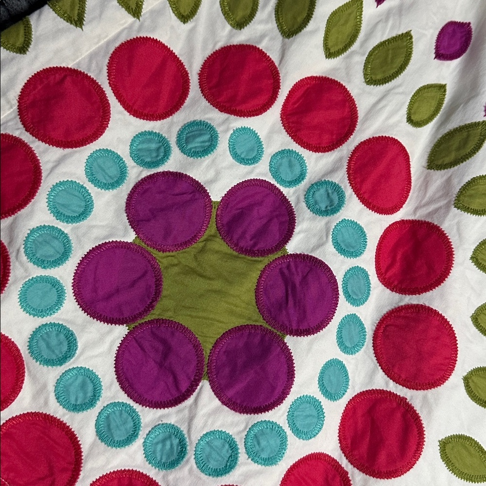 Boden sunburst appliquéd A-line skirt - Picture 2 of 2